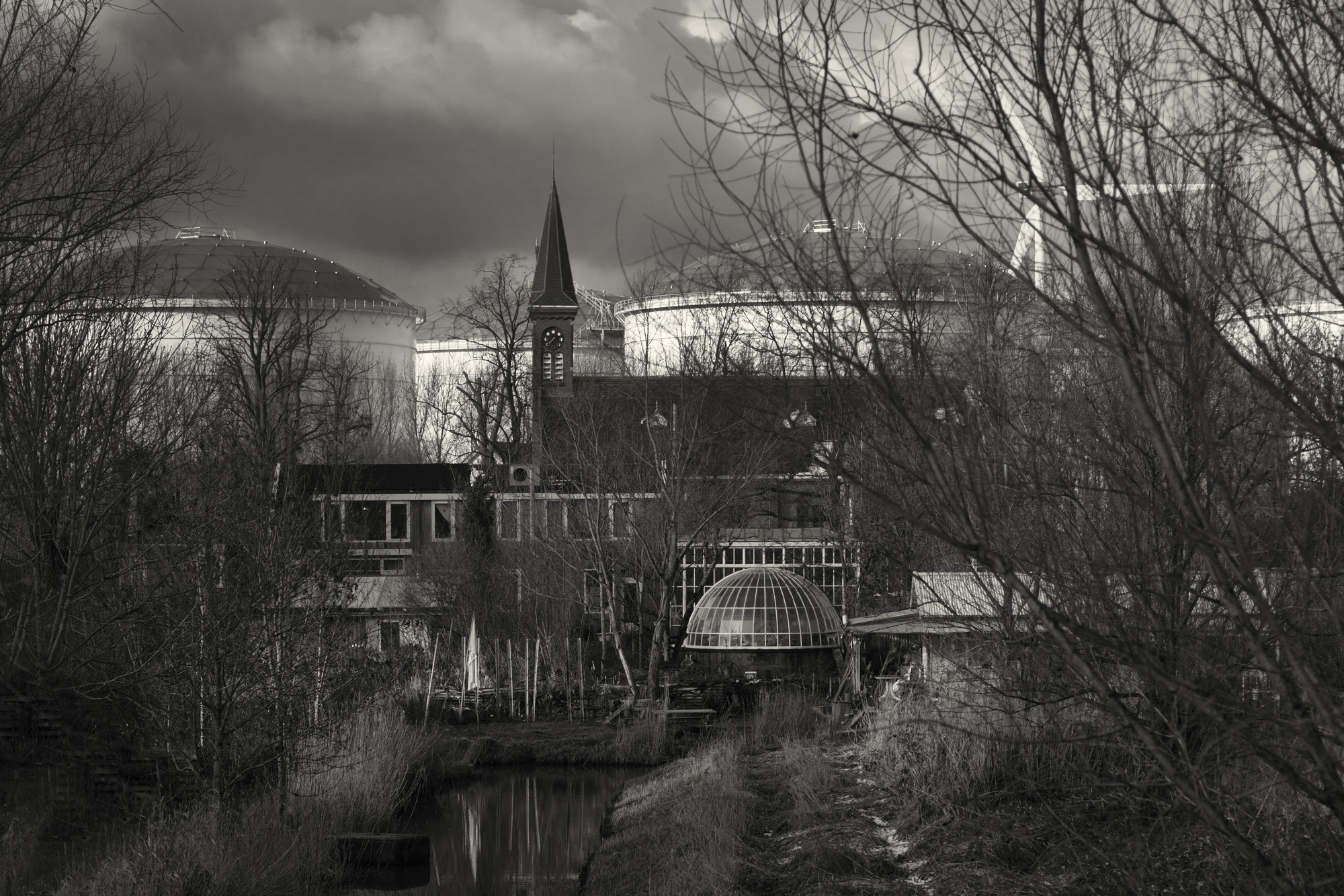 "Pyrrusoverwinning" kunstenaarsdorp Ruigoord, Amsterdam