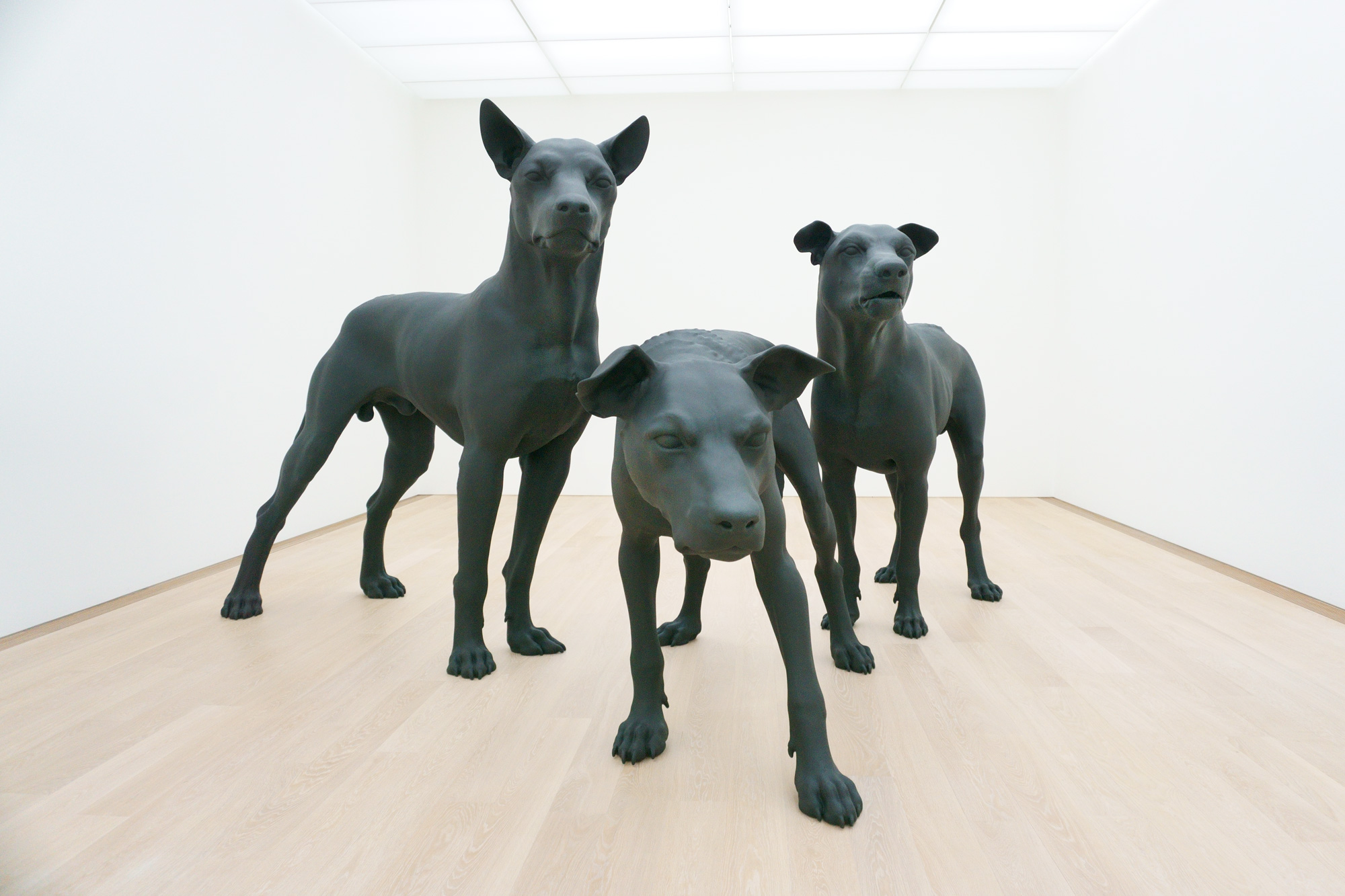 Ron Mueck, "En Garde", Museum Voorlinden, Wassenaar