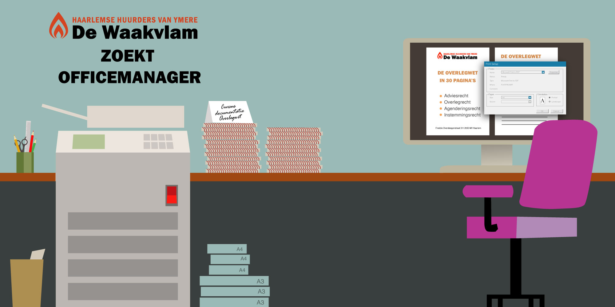 Gezocht, officemanager